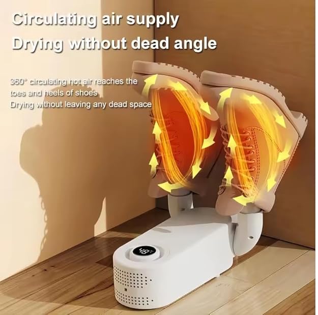 Electric Shoe Dryer & Deodorizer | Fast Drying for Wet Shoes, Boots & Sneakers