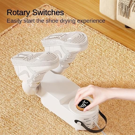 Electric Shoe Dryer & Deodorizer | Fast Drying for Wet Shoes, Boots & Sneakers